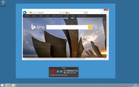 Capture your screen in HD videos