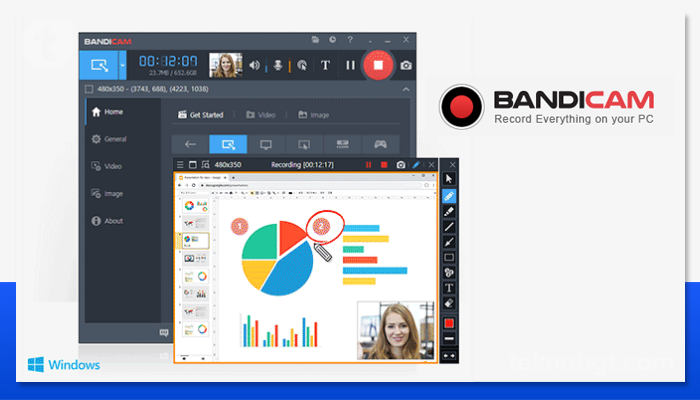 Cara Merekam Layar Laptop Via Bandicam