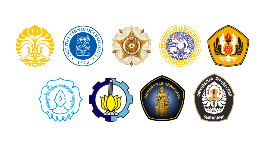 Logo universitas perguruan tinggi negeri