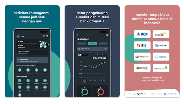 Neu Aplikasi transfer antar bank gratis