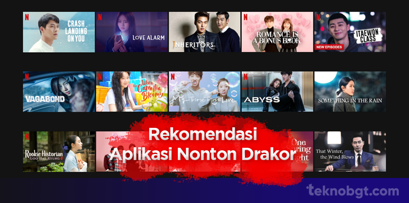 Rekomendasi Aplikasi Nonton Drakor