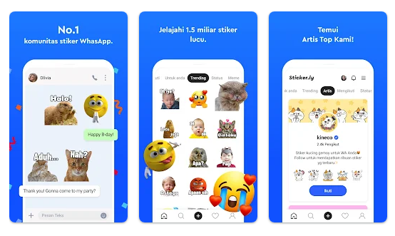 Stiker ly apk