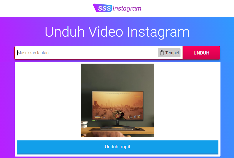 Tools SSSInstagram Downloader