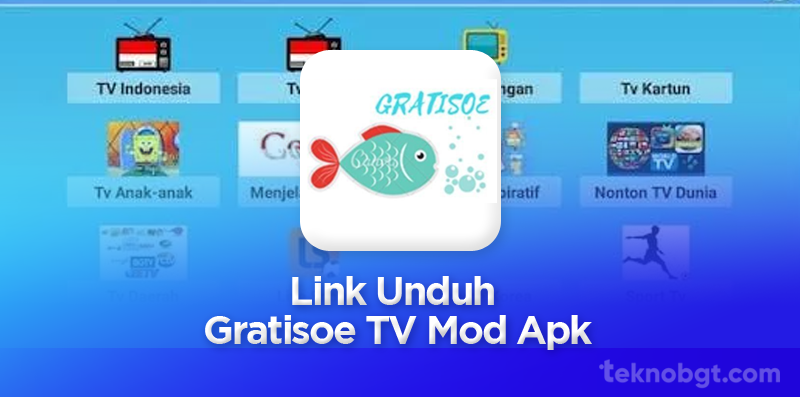 Unduh Gratisoe TV Mod Apk