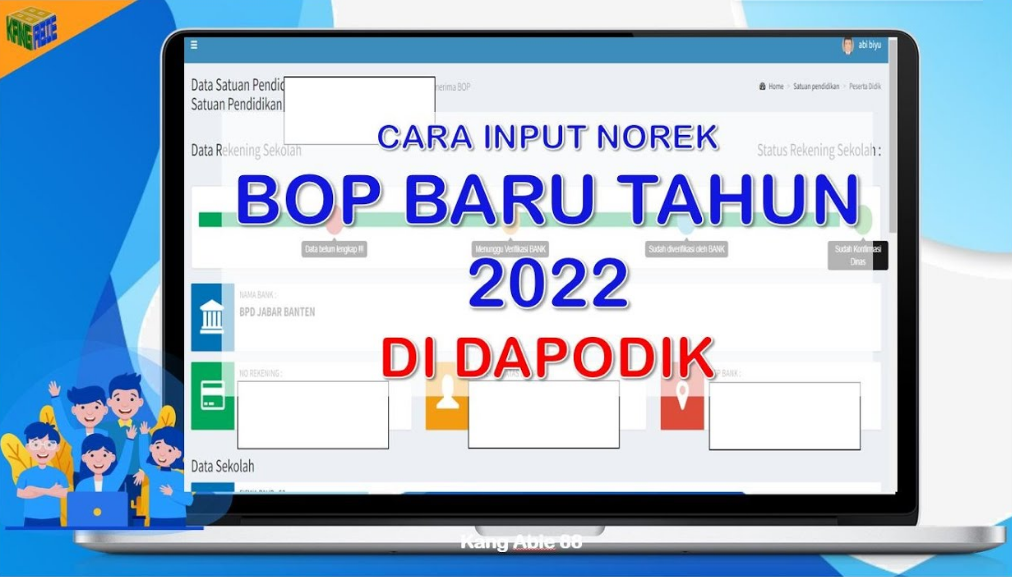 Verifikasi Rekening BOP PAUD
