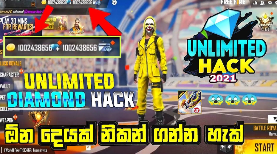 ff mod apk unlimited diamond youtube