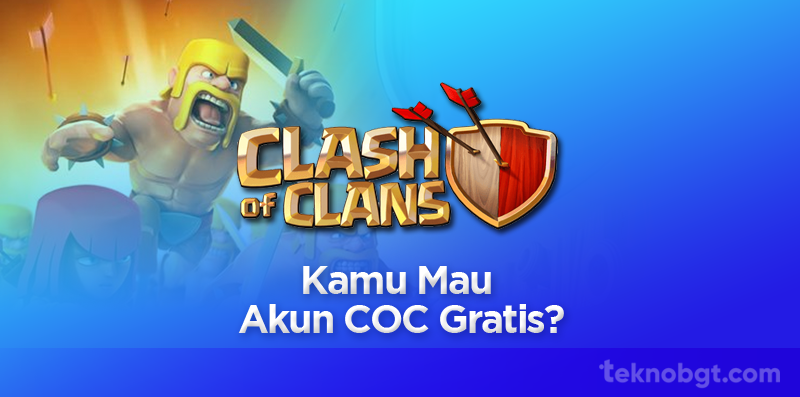 akun coc gratis