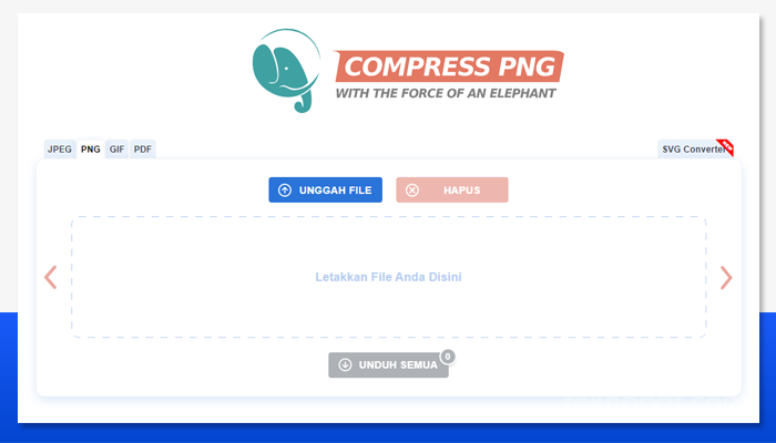 cara kompres foto png tanpa aplikasi