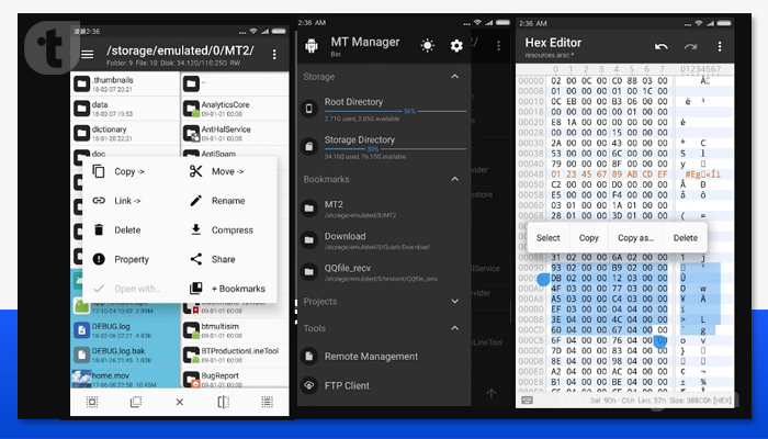 cara menggunakan MT Manager apk
