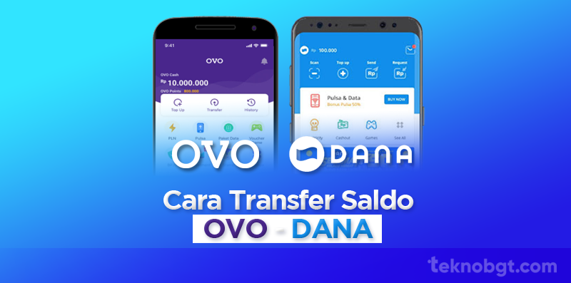 cara transfer ovo ke dana