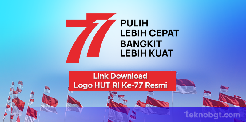 download logo hut RI ke- 77 Resmi CDR