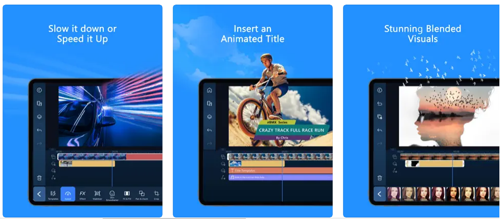 edit video dengan powerdirector apk