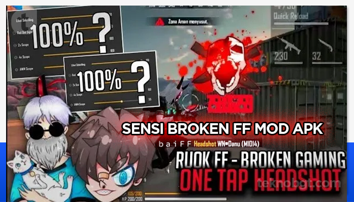 fitur keunggulan sensi broken ff