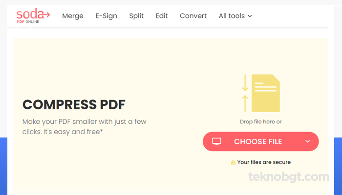 soda pdf online tools