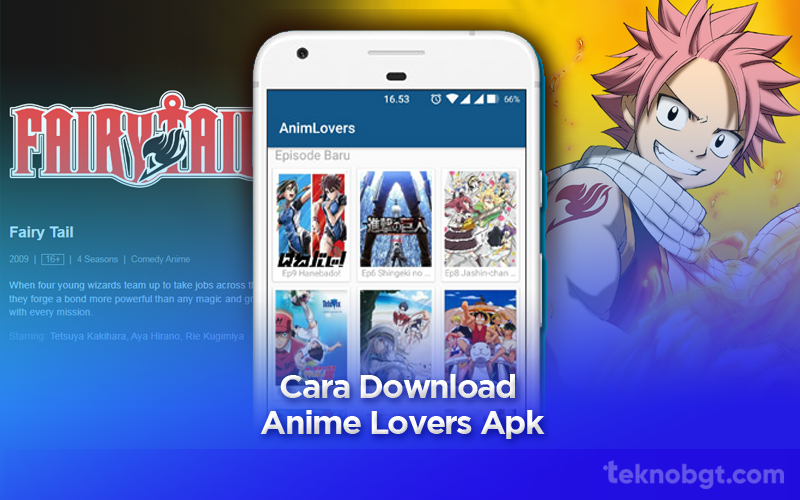 Cara Download Anime Lovers Apk