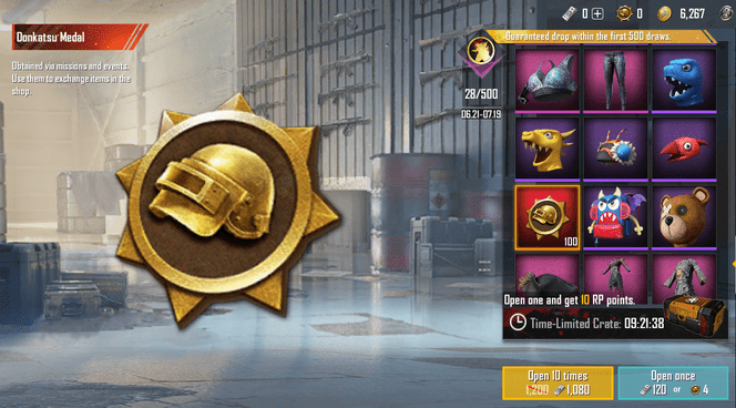 Donkatsu Medal PUBG
