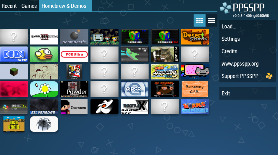 Download Aplikasi PPSSPP