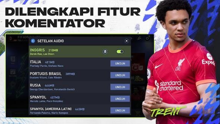 Fitur Terbaru Sepak Bola Fifa Mod APK