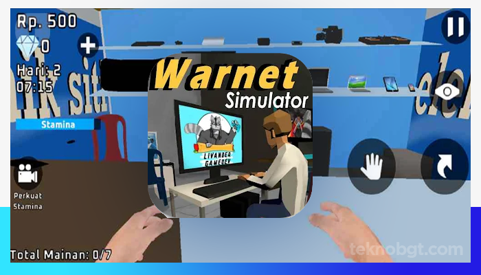 Fitur Warnet Bocil Simulator Mod Apk