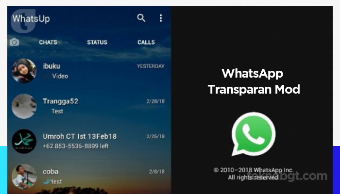 WA Transparan Mod