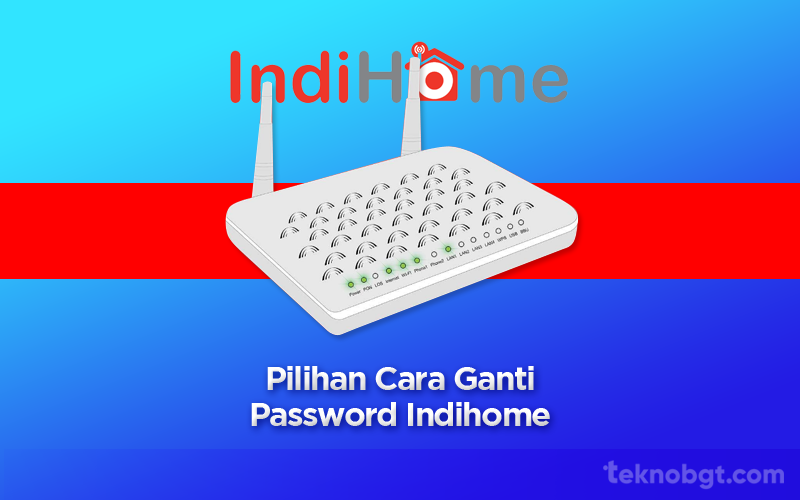 cara mengganti password Indihome