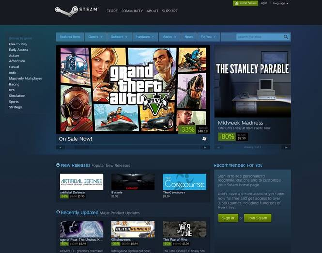 steam download