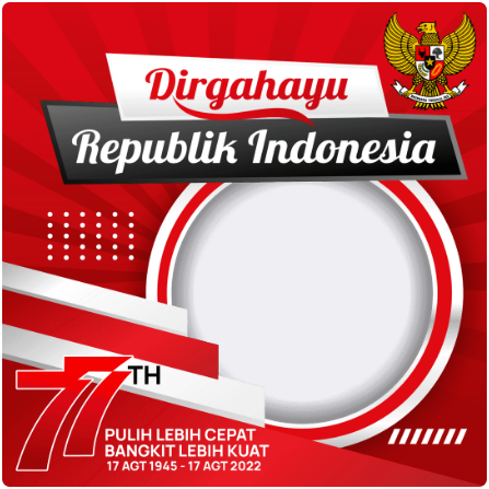 twibbon hut ri 77