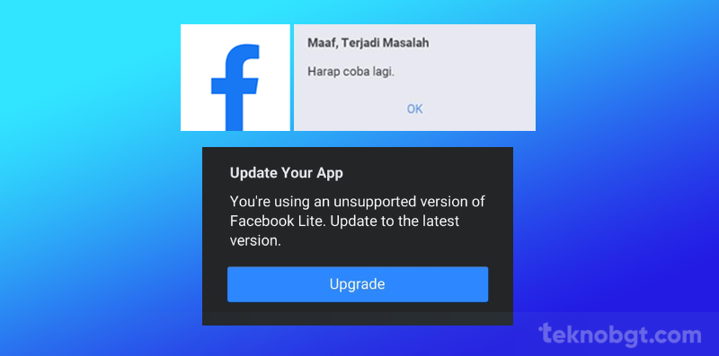 facebook lite tidak bisa dibuka