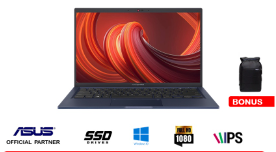 ASUS EXPERTBOOK B1400CEAE EK5850W I5 1135G7 8GB 512SSD W11 14.0FHD IPS laptop untuk autocad