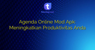 Agenda Online Mod Apk: Meningkatkan Produktivitas Anda