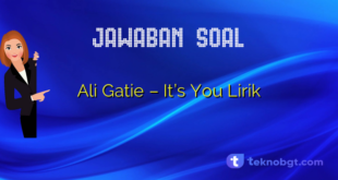 Ali Gatie – It’s You Lirik