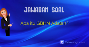 Apa itu GBHN Adalah?