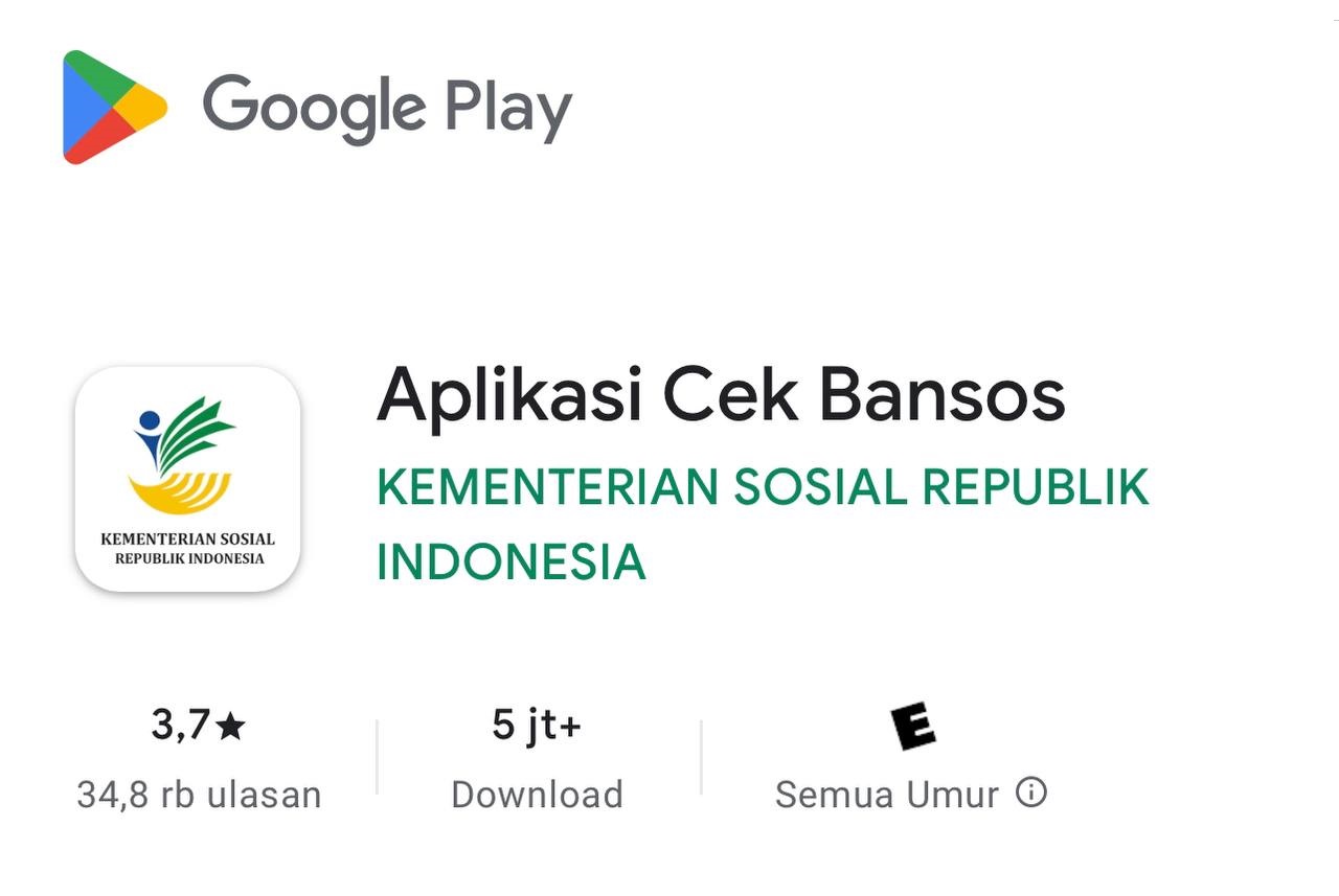 Aplikasi Cek Bansos