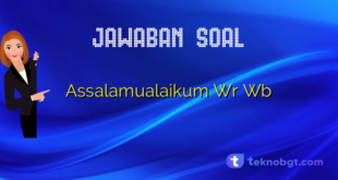 Assalamualaikum Wr Wb