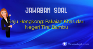 Baju Hongkong: Pakaian Khas dari Negeri Tirai Bambu