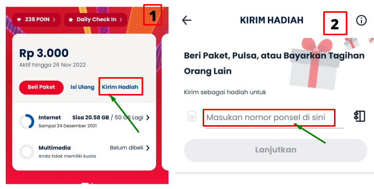 Cara Kirim Pulsa via My Telkomsel