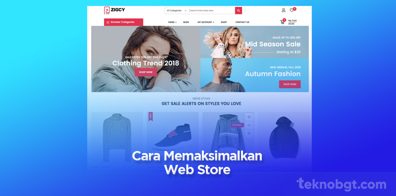 Cara Memaksimalkan Web Store