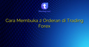 Cara Membuka 2 Orderan di Trading Forex