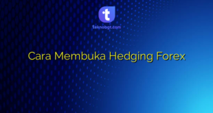 Cara Membuka Hedging Forex