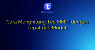 Cara Menghitung Tes MMPI dengan Tepat dan Mudah