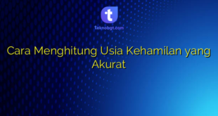 Cara Menghitung Usia Kehamilan yang Akurat