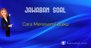 Cara Meresensi Buku
