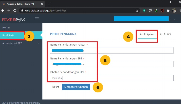 Cara Pelaporan spt PPN di efaktur Web