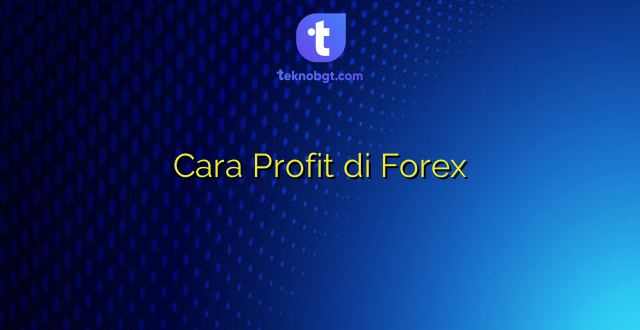 Cara Profit di Forex