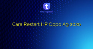 Cara Restart HP Oppo A9 2020