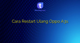 Cara Restart Ulang Oppo A3s