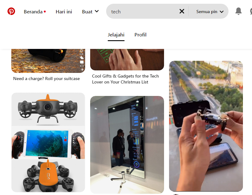 Cara menggunakan pinterest