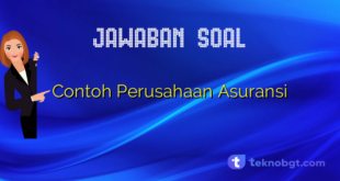 Contoh Perusahaan Asuransi