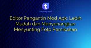 Editor Pengantin Mod Apk: Lebih Mudah dan Menyenangkan Menyunting Foto Pernikahan