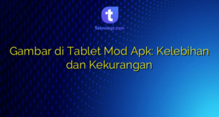 Gambar di Tablet Mod Apk: Kelebihan dan Kekurangan